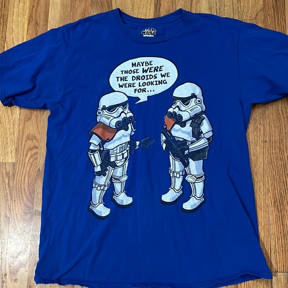 Mens Star Wars T-shirt Sz M EUC - Picture 1 of 3